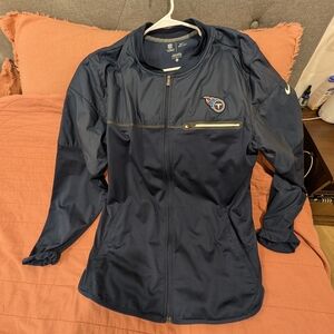 Nike Tennessee Titans Full Zip Windbreaker